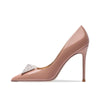 Step into Elegance: Fashion Rhinestone Pointed Toe Pumps By Haute Damsel's