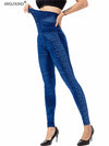 Seamless Comfort, Denim Style: Seamless Denim Jeggings - Haute Damsel