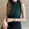   Effortless Sophistication: Sleeveless Knit Tank Top by Haute Damsel