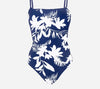 Tropical Strappy One-Piece - Unleash Your Inner Goddess with Haute Damsel's Swimwear