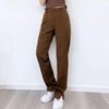 Tailored Front Seam Suit Trousers With Stepped Hem