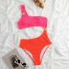 Colorful Push-Up Monokini - Elevate Your Splash of Style with Haute Damsel