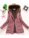 Casual Solid Long Parka - Effortless Warmth and Style by Haute Damsel