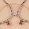 Sliding adjustment mechanism on bracelet for customizable wrist size