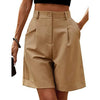 Front view of women's summer shorts