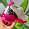  Spring Sneakers – Floral Knit Lace-Up Casual Shoes, Large Size