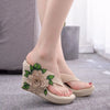 Summer Sandals  – High Heel Slippers, Thick Bottom Flip Flops