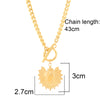 Sun Pendant Heart Necklace – sunburst and heart charms on a stainless steel choker chain