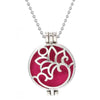Tree of Life Aromatherapy Necklace – vintage open locket pendant 