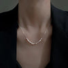 Elegant Tulip Pearl chukar Necklace 