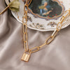 Vintage Flat Snake Chain Necklace – V-Shape Pendant Choker for Men