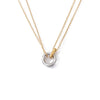 Vintage Flat Snake Chain Necklace