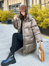 Winter Hooded Cotton Jacket – Thick Warm Parka 