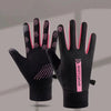 Winter Skiing and Cycling Gloves for Men and Women - Waterproof Thermal Non-Slip Gloves with Touch Screen Capability. Ideal for Outdoor Sports.