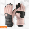 Winter Skiing and Cycling Gloves for Men and Women - Waterproof Thermal Non-Slip Gloves with Touch Screen Capability. Ideal for Outdoor Sports.