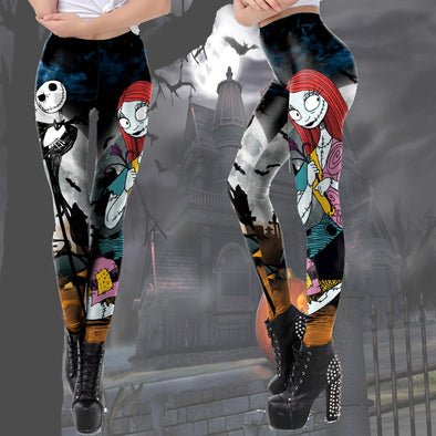 Women’s 3D Printed High Waist Leggings