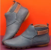 Women's Ankle Boots - Ladies Fashion Waterproof Flats, Comfortable Winter Shoes, No-Slip Booties
