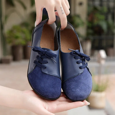 Women’s Genuine Leather Flats – Soft & Comfortable Boat Shoes