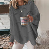 New Fashion Women's Hollow Out Knit Sweater – Elegant Loose Fit Pullover for Spring, Autumn, and Winter