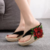 Women's Summer Sandals – High Heel Slippers, Thick Bottom Flip Flops