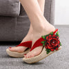 Women's Summer Sandals – High Heel Slippers, Thick Bottom Flip Flops