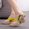 Women's Summer Sandals – High Heel Slippers, Thick Bottom Flip Flops