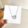 cute pendant Necklace – front view showcasing tassel