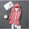 Jacket with detachable hood shown  