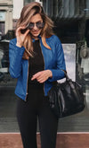 PU leather texture and finish close-up   