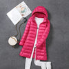 front view of long spring coat  
