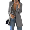 Office-ready oversized women’s blazer styled with trousers