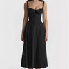 high split party dress the black style 