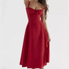 Dress styled for summer evening event 