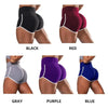 Side view of tight-fitting sports underwear