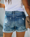 Back view highlighting pockets and hemline