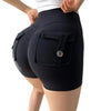 Back view showing scrunch and contour design